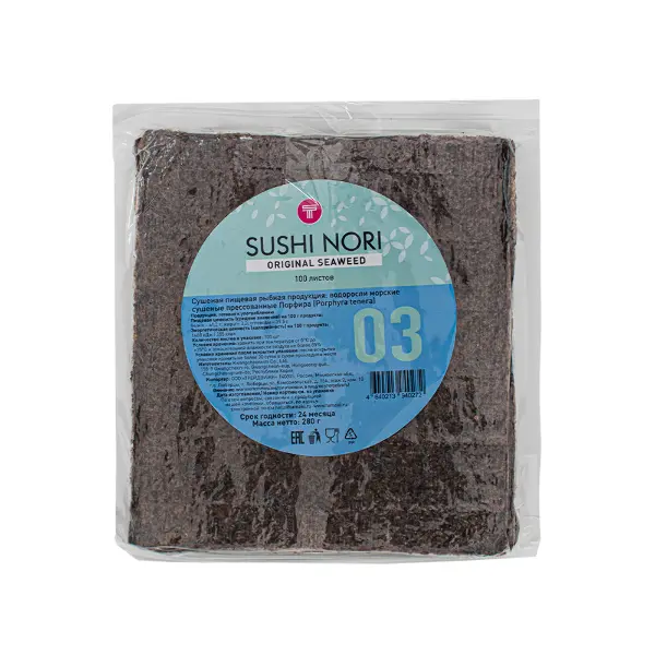 Водоросли Нори №3 Tamaki 100л, 240гр, 36шт/кор