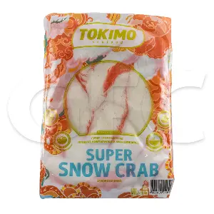 Крабовое мясо Супер Снежный Краб TOKIMO 200гр, 25шт/кор