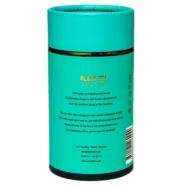 Чай черный Эрл Грей с бергамотом KANTARIA 100гр, 10шт/кор