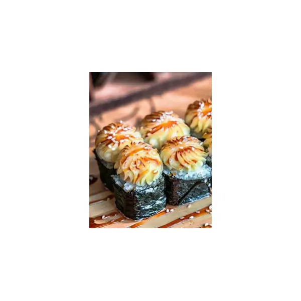 Соус сырный Шапка Яки для запекания роллов Resfood 1кг пакет, 8шт/кор