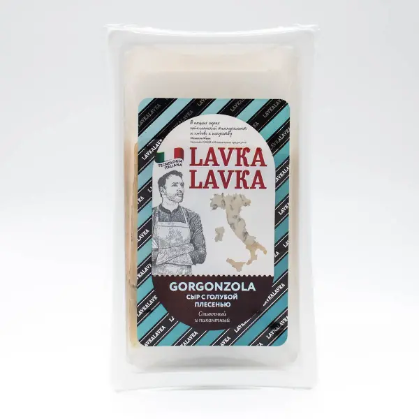 Сыр с голубой плесенью Горгонзола 50% LavkaLavka 160г