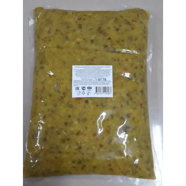 Огурцы марин. пряные нарезанные Релиш 2,25кг, 4шт/кор