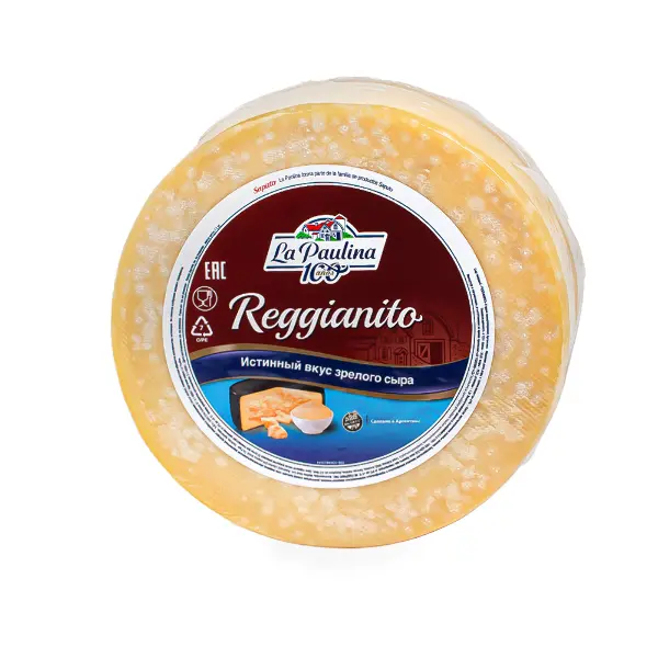 Сыр Пармезан Реджанито 45% 11 мес La Paulina ~7,5кг, ~15кг/кор