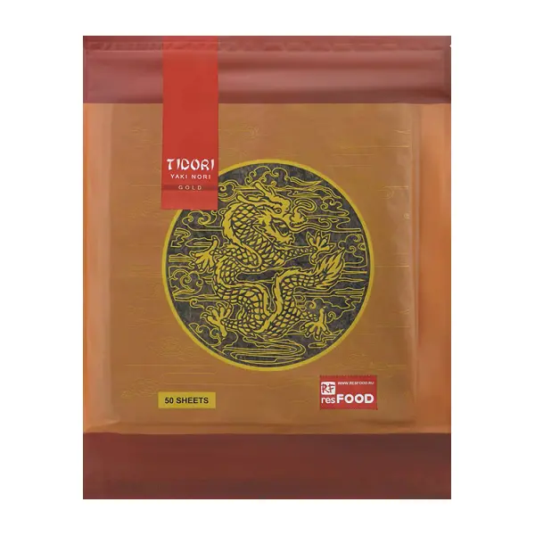 Водоросли Нори Tidori Resfood 50л, 80шт/кор, Корея