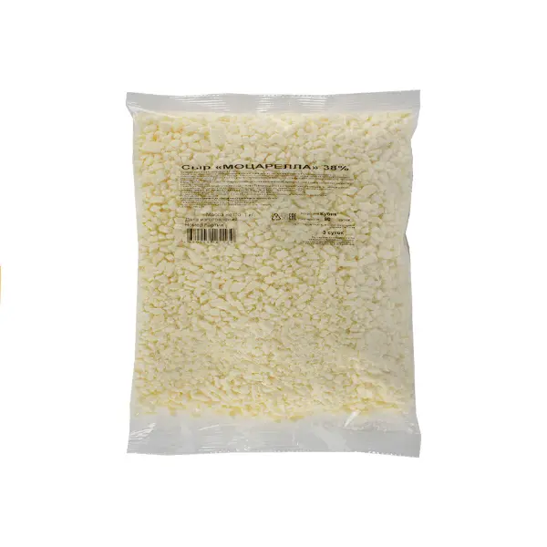 Сыр Моцарелла 38% кубик Владпромсыр 1кг, 10кг/кор