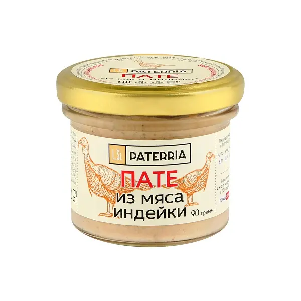 Пате из мяса индейки с пастернаком и сычуаньским перцем 90г