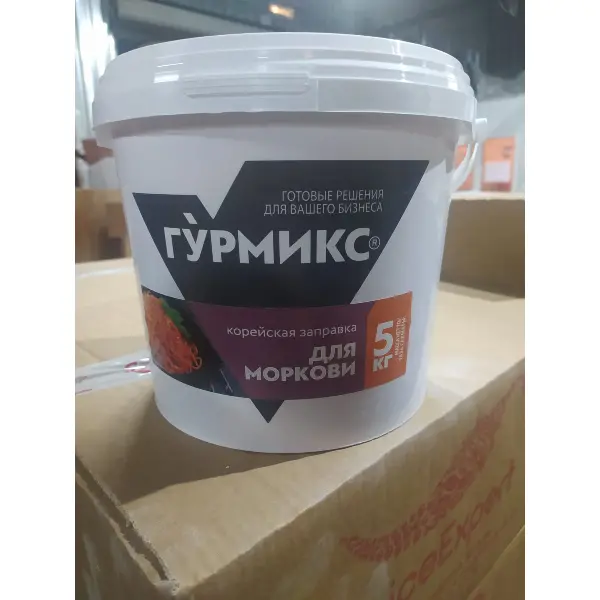 Заправка для моркови по-корейски ГУРМИКС 5кг ведро, 3шт/кор