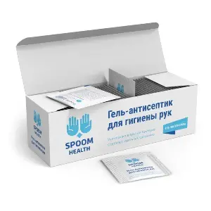 Гель-антисептик Spoom Health 50шт*3гр/уп