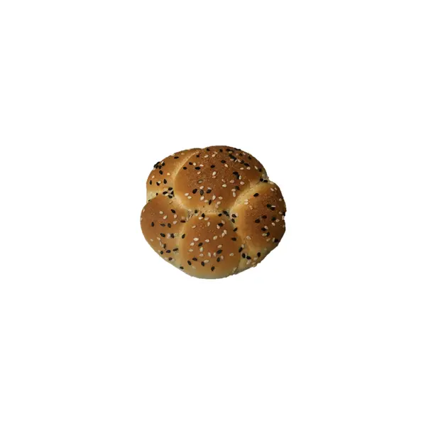 Булочка для гамбургера Импринт с кунжутом Багерстат Рус 63гр, 48шт/кор арт. 200993(221573)