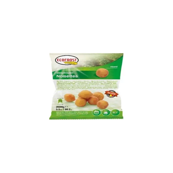 Шарики картофельные Ecofrost 2,5кг, 4шт/кор