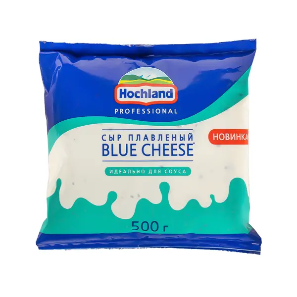 Сыр плавленый Blue cheese 45% Хохланд 500гр, 10шт/кор