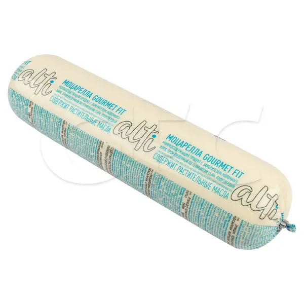 Моцарелла молокосодержащий продукт 40% Gourmet Fit Alti ~2кг, ~12кг/кор