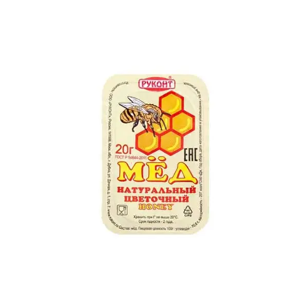 Мед порционный 20 гр*140