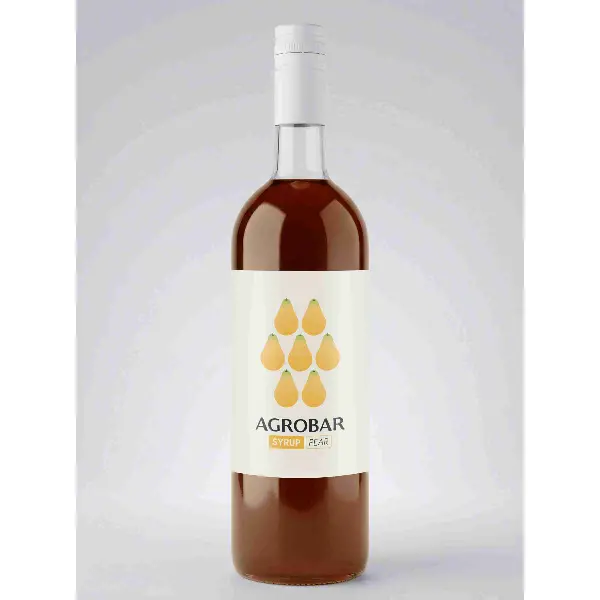 Сироп Груша AGROBAR SYRUP 1л, 6шт/кор