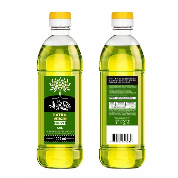 Масло оливковое Extra Virgin Vegetelle 1л ПЭТ, 12шт/кор, Испания