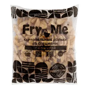 Картофель дольки в кожуре со специями Premium We Fry 2,5кг, 5шт/кор