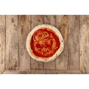 снова для Неаполитанской пиццы круглая с томатом 26см PAPA NAPOLI 280гр, 10шт/кор