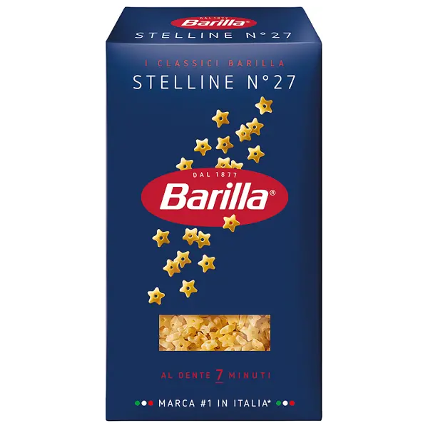 Паста BARILLA Стеллине 450гр, 12шт/кор