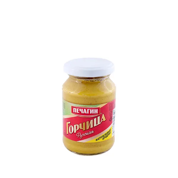 Горчица Русская Печагин 200гр, 12шт/кор