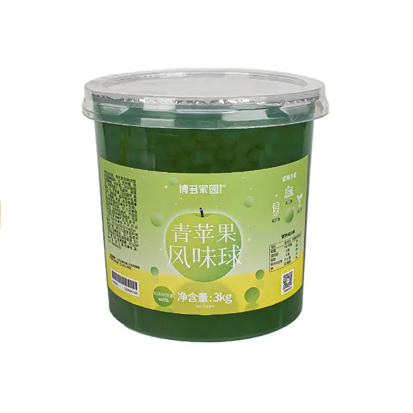 Джус-болл со вкусом яблока BODUO 3кг, 6шт/кор