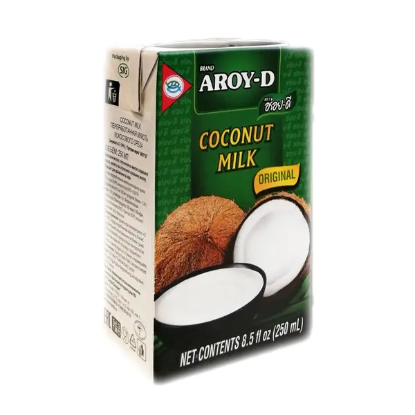 Молоко кокосовое Aroy-D 250 гр т/п*36