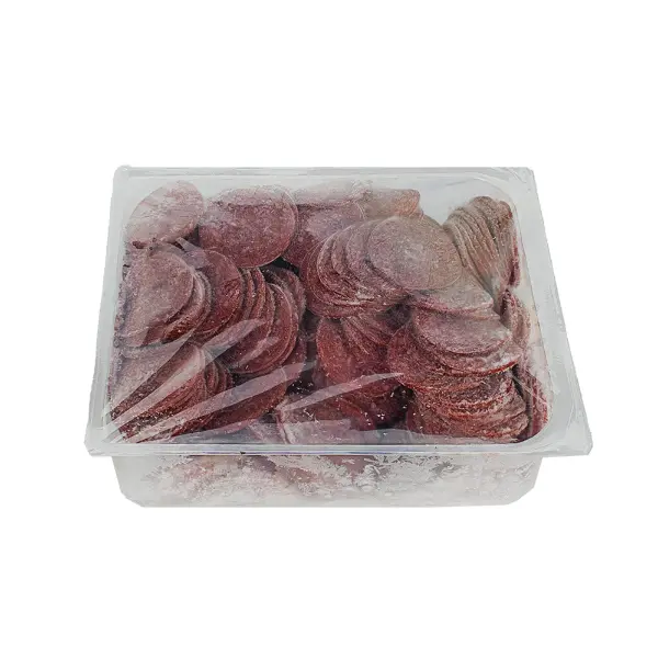 Колбаса Салями для пиццы нарезка в/к зам. Дымов 1кг, 8шт/кор