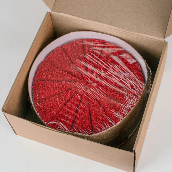 Торт Красный бархат Десертные истории 100гр, 14 порций/1,4кг/шт