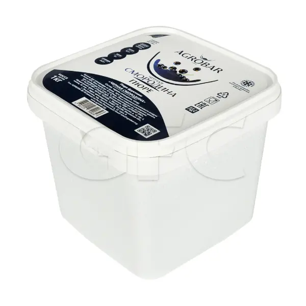 Пюре Черная смородина Агробар 1кг, 6шт/кор