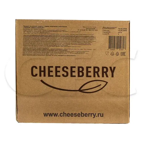 Чизкейк Манго-маракуйя Cheeseberry 100гр, 12 порций/1,2кг/шт, 4шт/кор