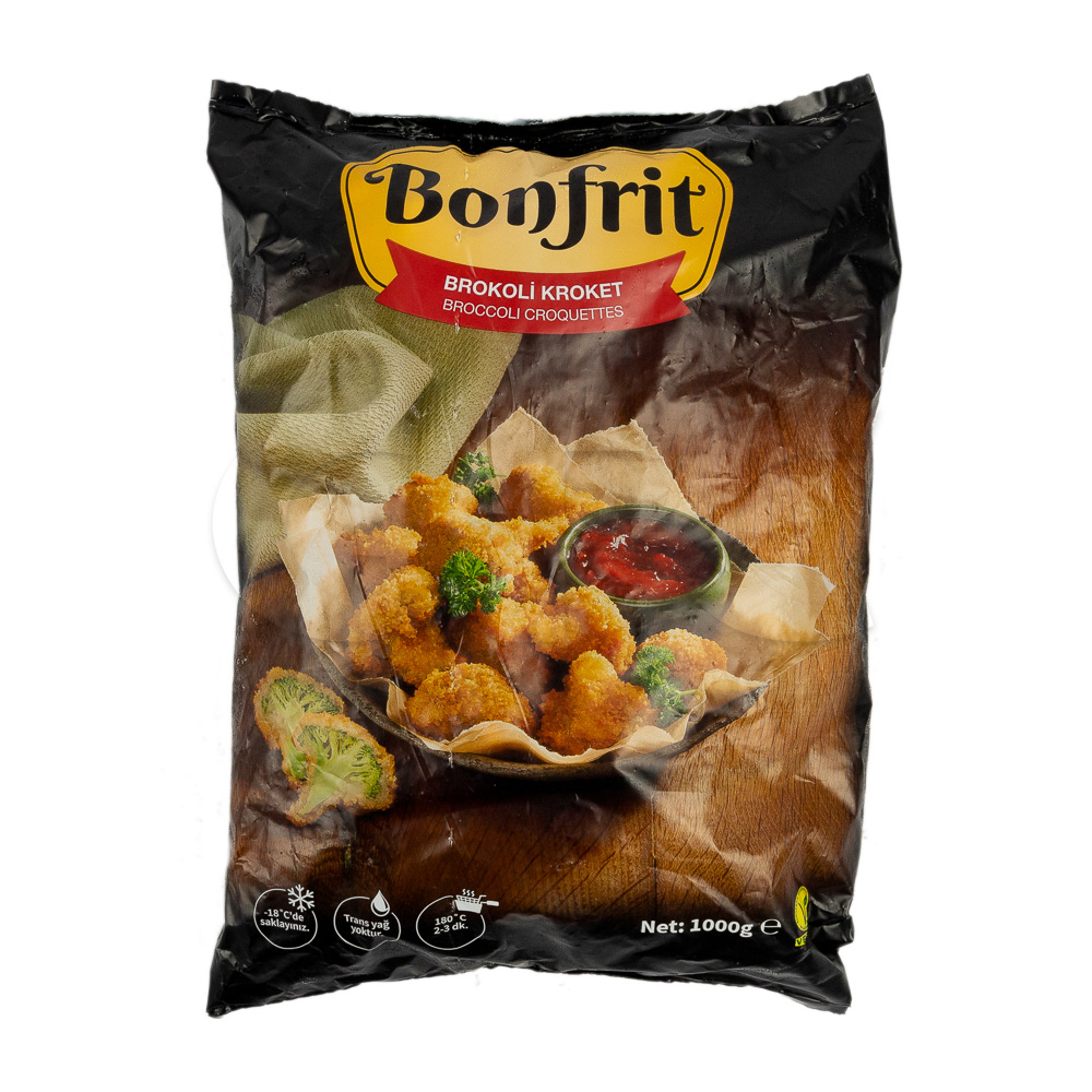 Крокеты из брокколи BONFRIT 1кг, 10шт/кор