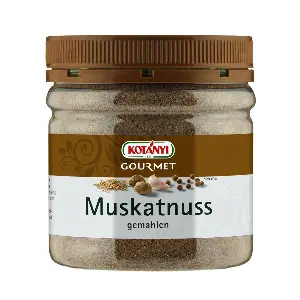 Мускатный орех молотый КOTANYI 170гр/400мл п/банка, 6шт/кор