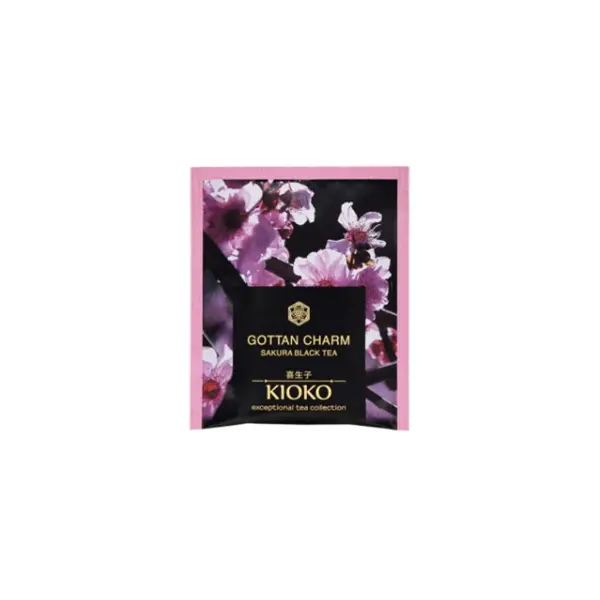 Чай черный с ароматом японской сакуры GOTTAN CHARM  Kioko 2гр, 150пак/шт