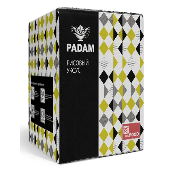 Уксус рисовый Padam Resfood 20л короб, Россия