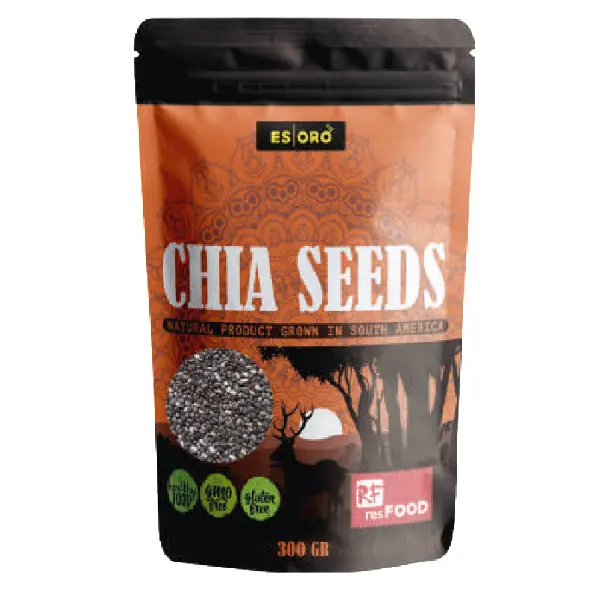 Семена Чиа Esoro 300гр дойпак, 35шт/кор, Перу