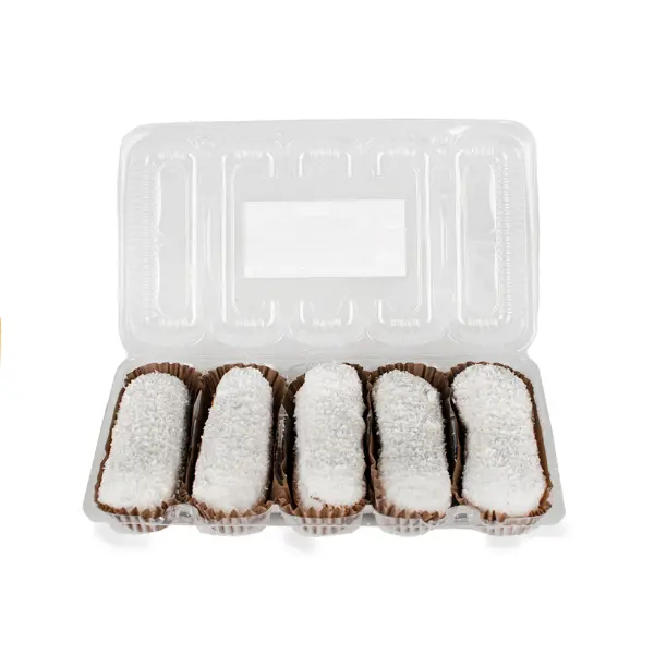 Эклер кокосовый Десертные Истории 70гр, 5шт/упак, 6упак/кор