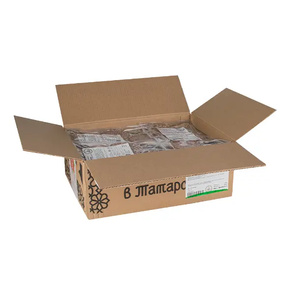 Котлета для гамбургера из говядины халяль готовая Казанские Деликатесы 100мм 300гр, 24шт/кор