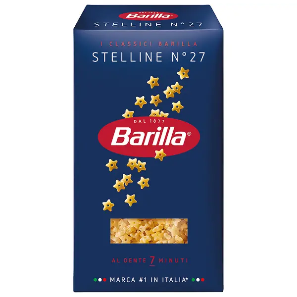 Паста BARILLA Стеллине 450гр, 12шт/кор