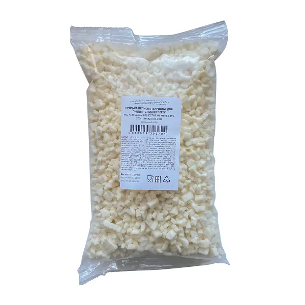 Моцарелла белково-жировой продукт для пиццы кубик Grenderberg 1кг, 10кг/кор