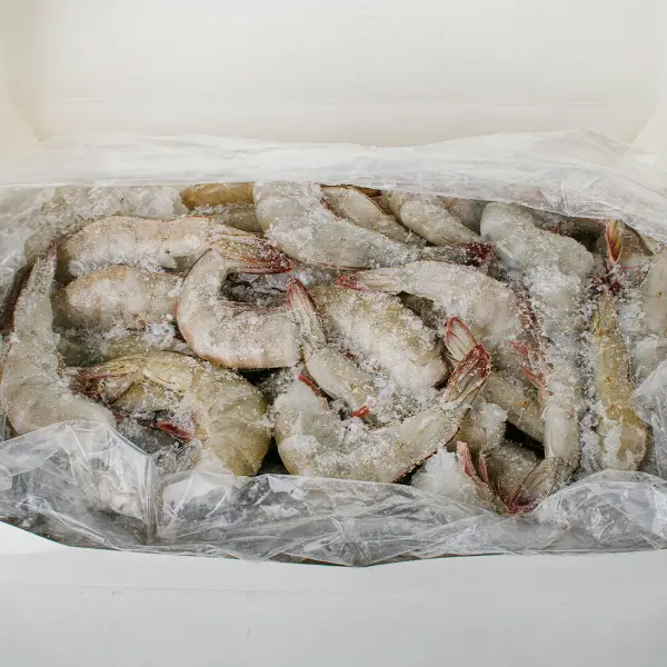 Креветка ваннамей с/м в панц б/г 16/20 до 90шт EMPACRECI S.A. 681 1,8кг, 10,8кг/кор