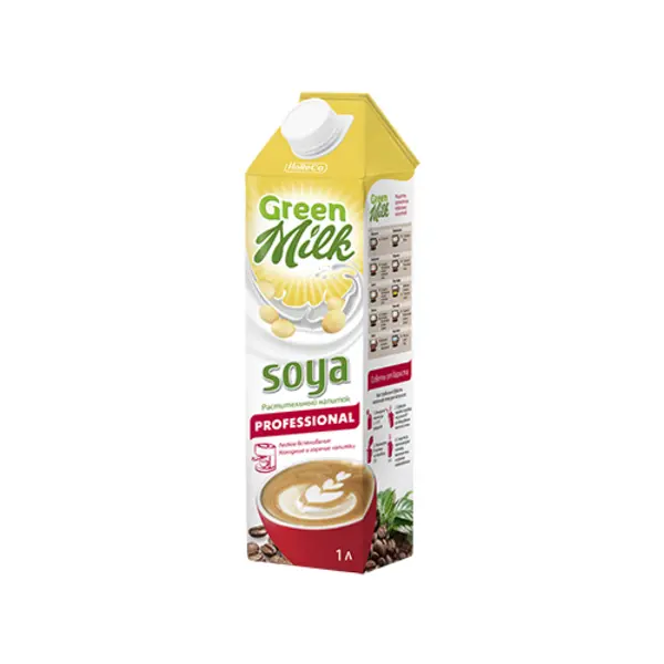 Напиток из растительного сырья Соя Professional Green Milk 1л*12