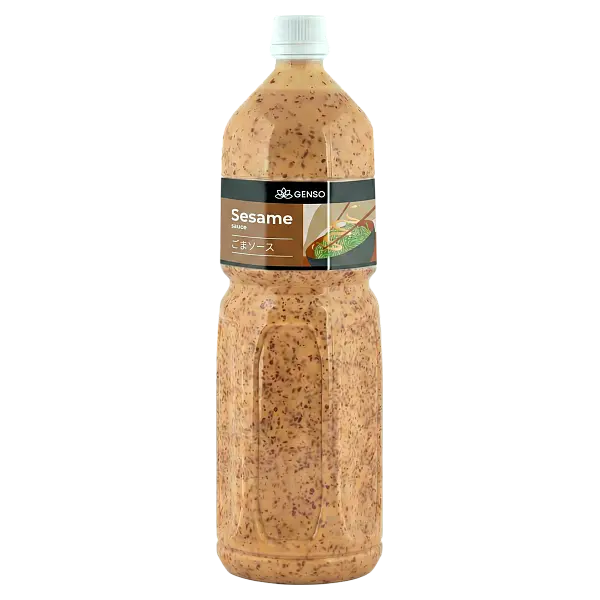 Соус кунжутный Genso Resfood 1,5л, 6шт/кор, Китай