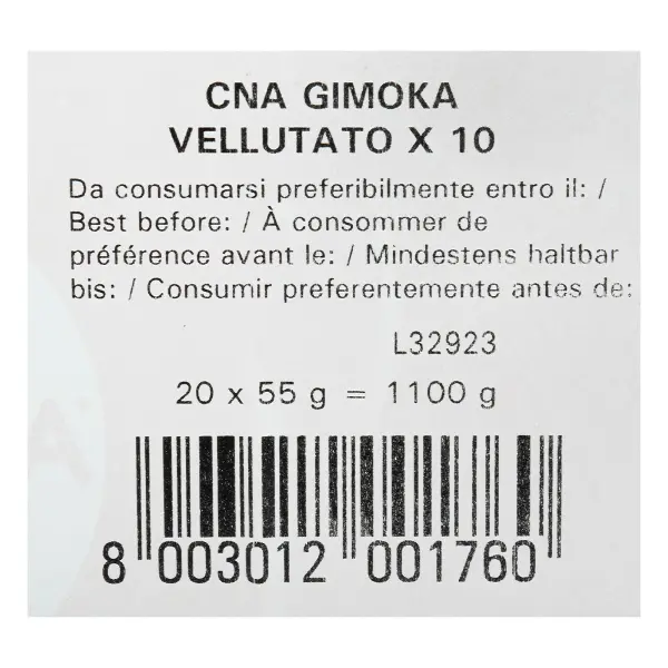 Кофе капсульный формата Nespresso Classic Vellutato Gimoka 10 капсул, 90гр, 20шт/кор