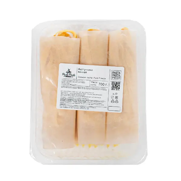 Макароны Феттуччини яичные PastaPasta 700гр, 12шт/кор