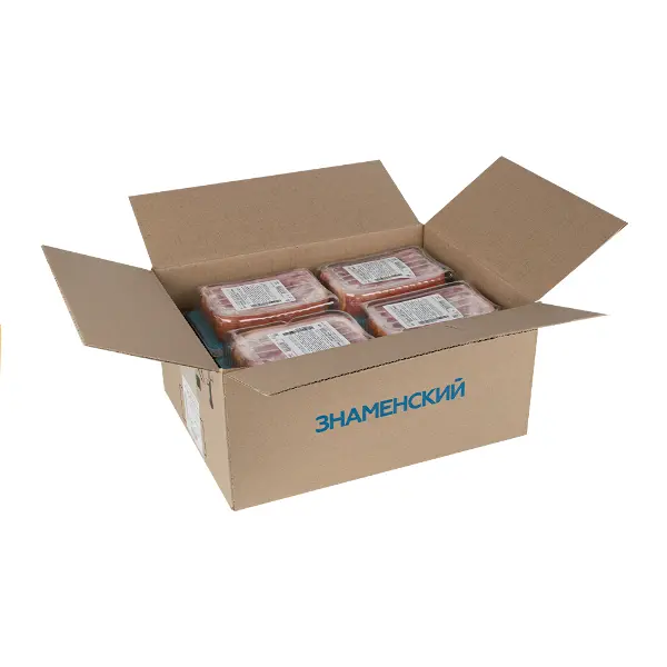 Бекон Орловский нарезка в/к Знаменский МК 500гр, 16шт/кор