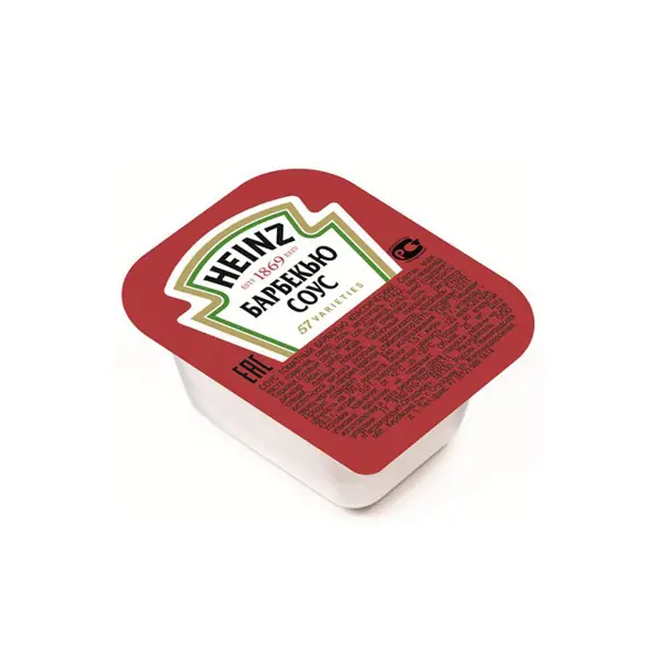 Соус барбекью Heinz дип-пот 25мл, 125шт/кор