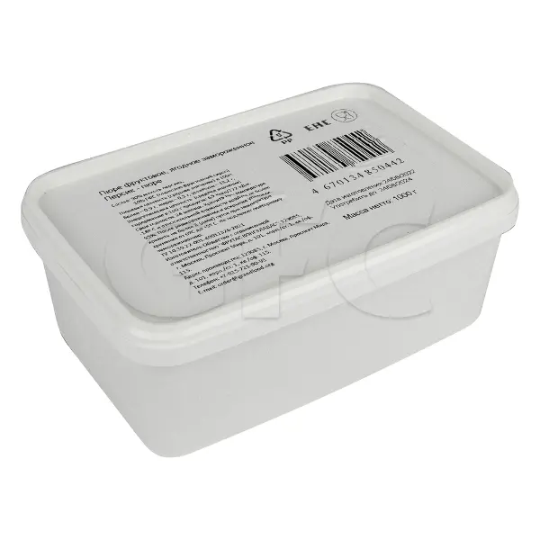 Пюре Персик Grand Food 1кг, 6шт/кор