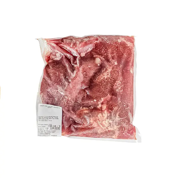 Говядина щека замороженная ГОСТ Натуральные продукты ~1кг, ~10кг/кор