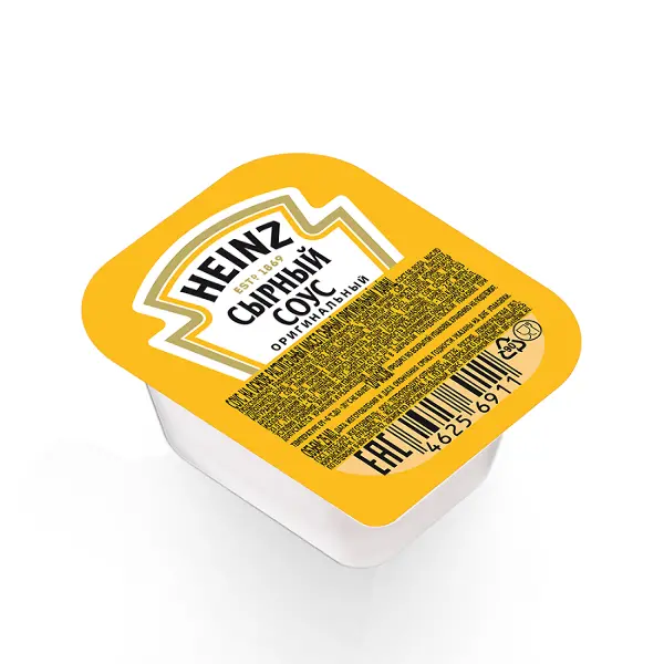 Соус сырный Heinz дип-пот 25мл, 125шт/кор
