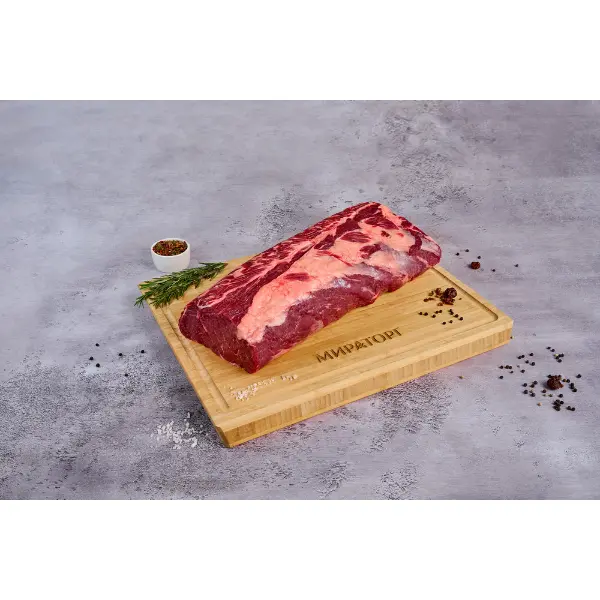 Говядина стейк Рибай б/к с/м Мираторг ~5,8кг, ~11,6кг/кор