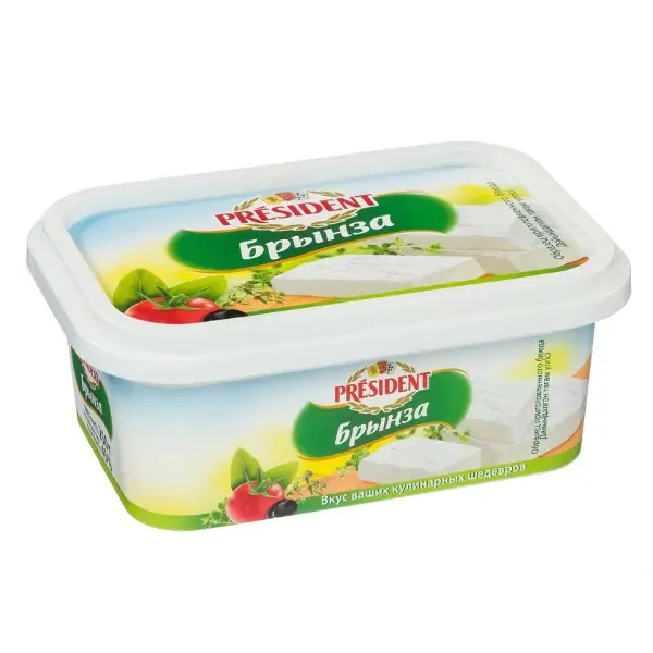 Сыр Брынза Президент с м.д.ж. 45% 250г*8